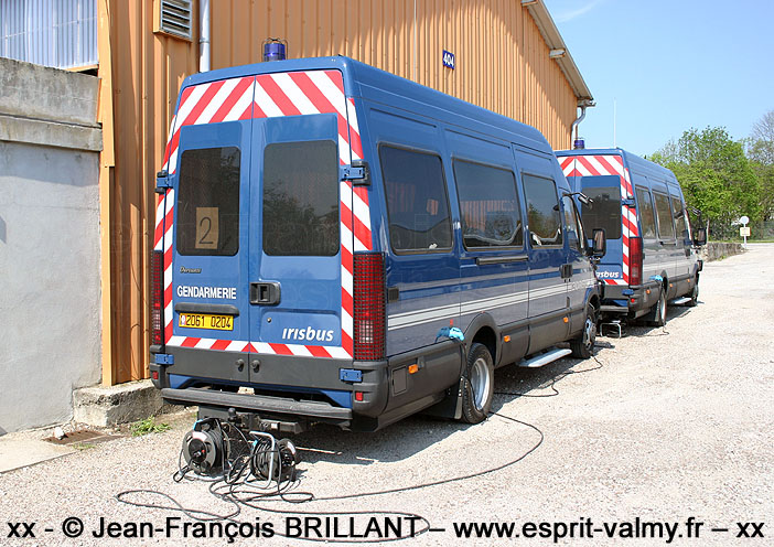 Irisbus 50C17 VTG-GM (Véhicule De Transport De Groupe De La Gendarmerie ...